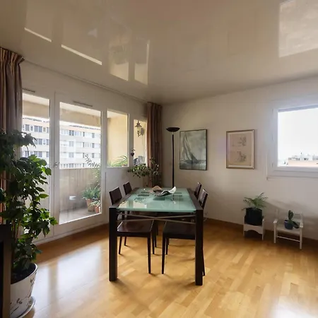 Appartement Spacious With Terrace And Parking Vanves